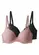 Kit com 2 Sutiãs com Aro e Bojo Liz 51381 Taça C