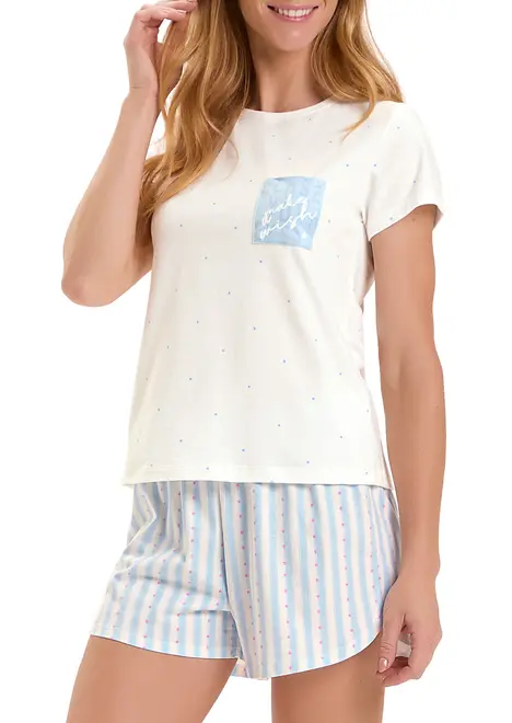 Pijama Feminino Curto Cor com Amor 2010805