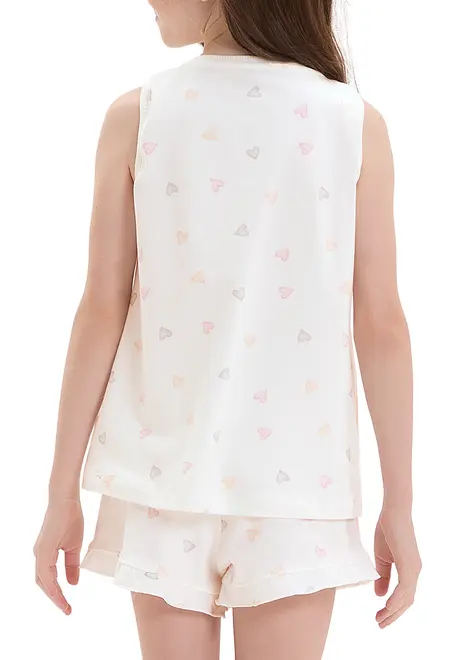 Pijama Infantil Menina Curto Cor com Amor 2050135
