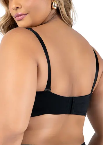 Sutiã Bustiê com Aro e Bojo Dilady 12318 Plus Size