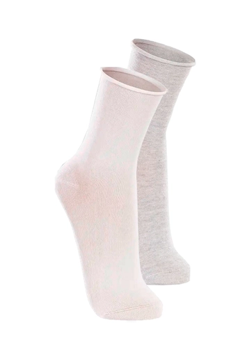 Kit com 2 Pares de Meias sem Punho Casual Lupo 1275-011