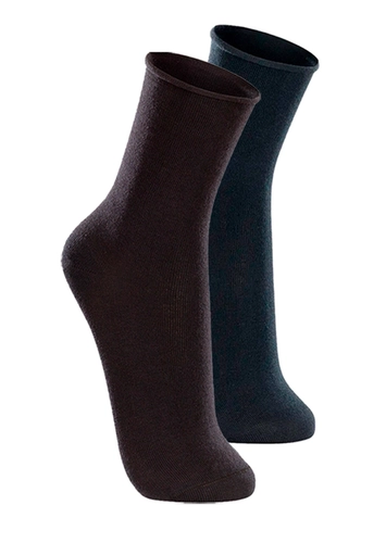 Kit com 2 Pares de Meias sem Punho Casual Lupo 1275-011