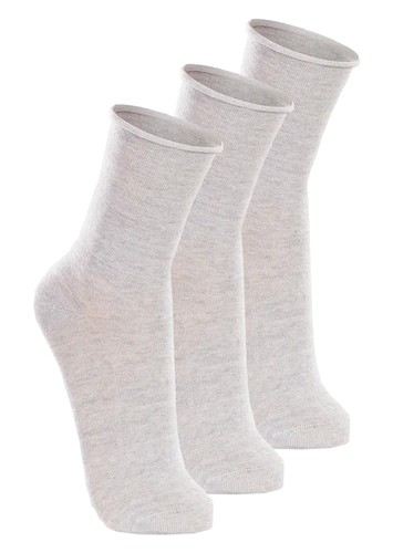 Kit com 3 Pares de Meias sem Punho Casual Lupo 1275-011