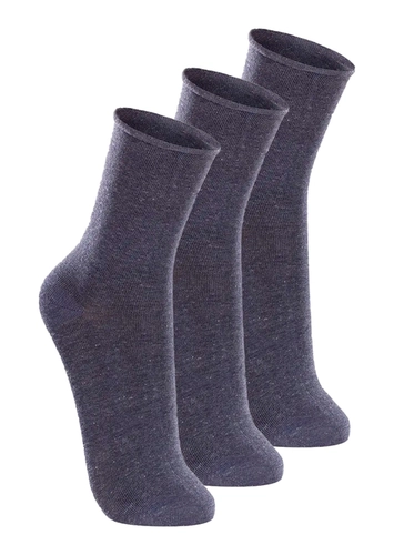Kit com 3 Pares de Meias sem Punho Casual Lupo 1275-011