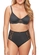 Look Sutiã com Aro e sem Bojo W Triumph Brigitte 24785 Taça B + Calcinha Alta Brigitte Maxi Triumph 24788