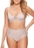 Look Sutiã com Aro e sem Bojo W Triumph Brigitte 24785 Taça B + Calcinha Alta Brigitte Maxi Triumph 24788