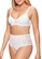 Look Sutiã com Aro e sem Bojo W Triumph Brigitte 24785 Taça B + Calcinha Alta Brigitte Maxi Triumph 24788