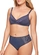 Look Sutiã sem Aro e sem Bojo N Triumph Brigitte 24787 Taça B + Calcinha Alta Brigitte Midi Triumph 24786
