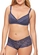 Look Sutiã sem Aro e sem Bojo N Triumph Brigitte 24787 Taça B + Calcinha Caleçon Brigitte Triumph 24863