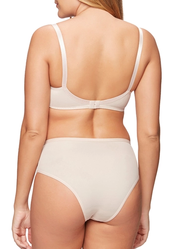 Look Sutiã sem Aro e sem Bojo N Triumph Lady Form Lace 24755 Taça B + Calcinha Alta Form Lace Midi Triumph 24756