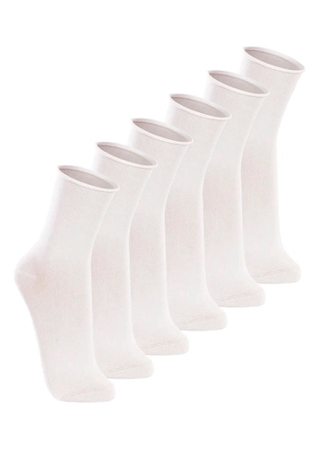 Kit com 6 Pares de Meias sem Punho Casual Lupo 1275-011