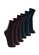 Kit com 6 Pares de Meias sem Punho Casual Lupo 1275-011