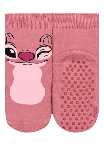 Meia Infantil Antiderrapante Stitch Lupo 2944-002