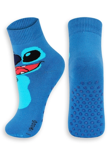 Meia Infantil Antiderrapante Stitch Lupo 2944-002