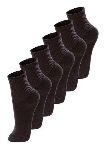 Kit com 6 Pares de Meias Infantil Cano Médio Lupo 2727-088