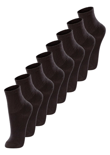 Kit com 8 Pares de Meias Infantil Cano Médio Lupo 2727-088