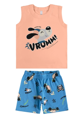 Pijama Infantil Menino Curto Malwee 1000130543