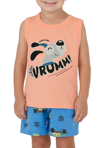Pijama Infantil Menino Curto Malwee 1000130543