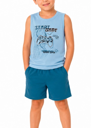Pijama Infantil Menino Curto Malwee 1000130585
