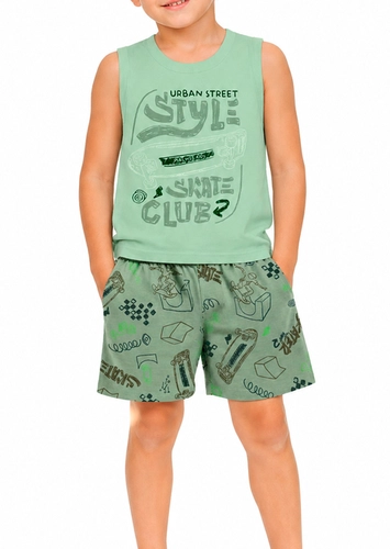 Pijama Infantil Menino Curto Malwee 1000130588