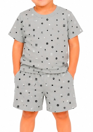 Pijama Infantil Menino Curto Malwee 1000130594