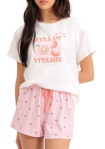 Pijama Feminino Curto Espaço Pijama 4010364