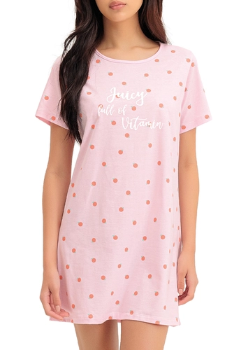 Camisola Feminina Curta Espaço Pijama 4010365 loading=