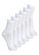 Kit com 6 Pares de Meias Esportiva Cano Médio Lupo 3290-009