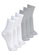 Kit com 6 Pares de Meias Esportiva Cano Médio Lupo 3290-009