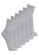 Kit com 6 Pares de Meias Esportiva Cano Médio Lupo 3290-009