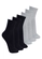 Kit com 6 Pares de Meias Esportiva Cano Médio Lupo 3290-009