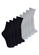 Kit com 8 Pares de Meias Esportiva Cano Médio Lupo 3290-009