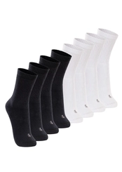 Kit com 8 Pares de Meias Esportiva Cano Longo Lupo 3250-001