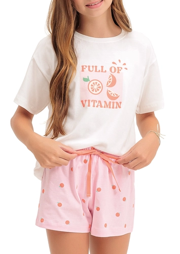 Pijama Infantil Menina Curto Espaço Pijama 4050058