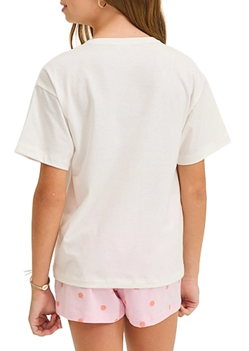 Pijama Infantil Menina Curto Espaço Pijama 4050058
