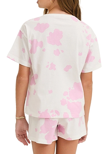 Pijama Infantil Menina Curto Espaço Pijama 4050076