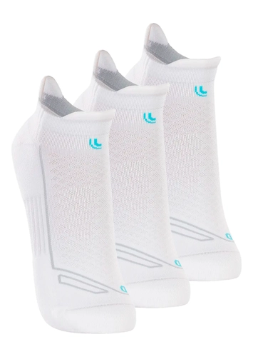 Kit com 3 Pares de Meias Performance Running Lupo 3276-002