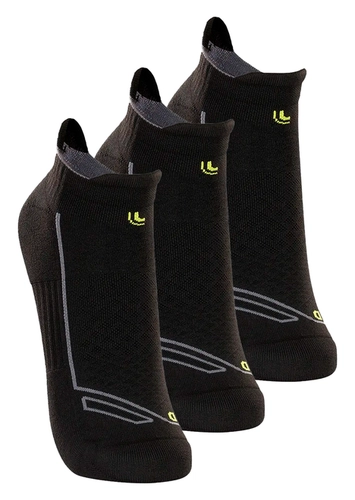 Kit com 3 Pares de Meias Performance Running Lupo 3276-002