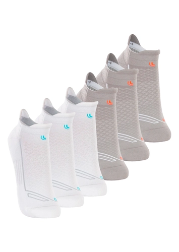 Kit com 6 Pares de Meias Performance Running Lupo 3276-002