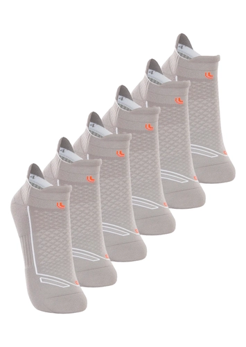 Kit com 6 Pares de Meias Performance Running Lupo 3276-002