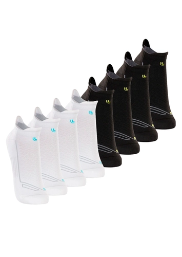 Kit com 8 Pares de Meias Performance Running Lupo 3276-002