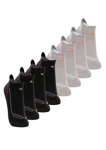 Kit com 8 Pares de Meias Performance Running Lupo 3276-002