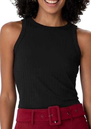 Blusa Feminina Regata Cropped Malwee 1000113554