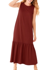 Vestido Midi Evasê Malwee 1000129000
