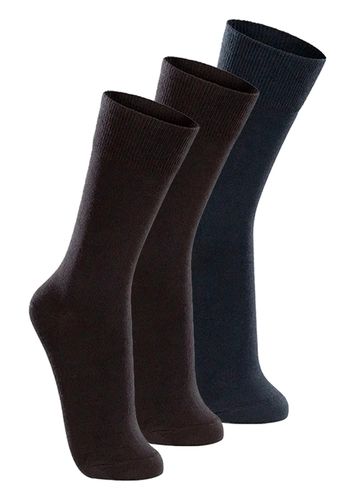 Kit com 3 Pares de Meias Casual Lupo 1210-201