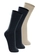 Kit com 3 Pares de Meias Casual Lupo 1210-201