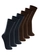 Kit com 6 Pares de Meias Casual Lupo 1210-201