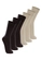 Kit com 6 Pares de Meias Casual Lupo 1210-201