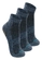 Kit com 3 Pares de Meias Antiderrapante Pilates Lupo 3310-003