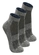 Kit com 3 Pares de Meias Antiderrapante Pilates Lupo 3310-003